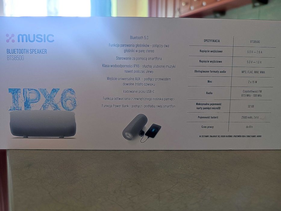Głośnik bluetooth speaker