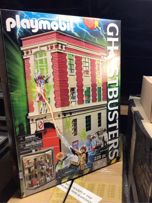 Playmobil  ghostbusters 9219 -Remiza strażacka -Nowa!