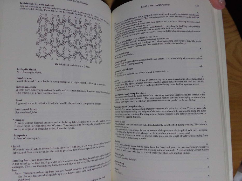 Livro - Textile Terms and Definitions