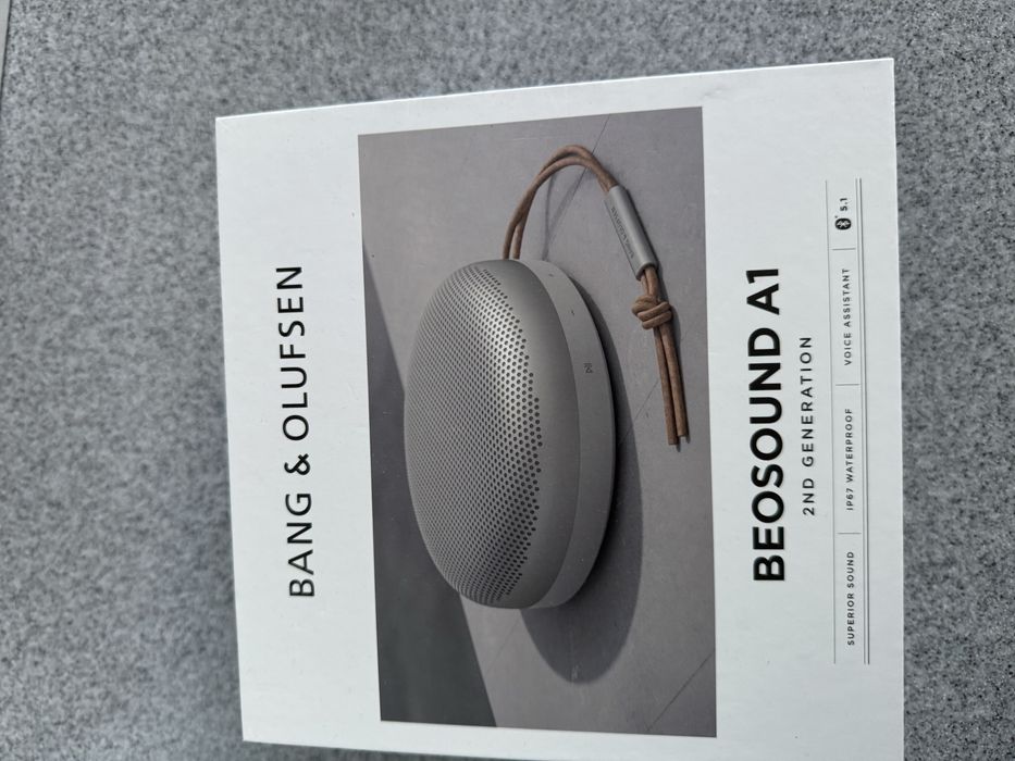 Nowy głośnik Beosound A1 Gen 2 Silver Gw24m