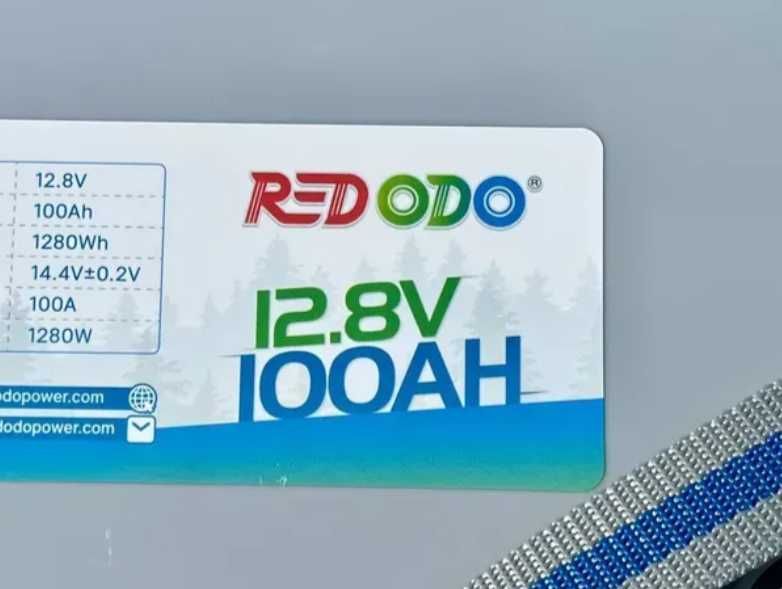 Акумулятор lifepo4 Redodo 12v 100ah / Аккумулятор литий железо фосфат