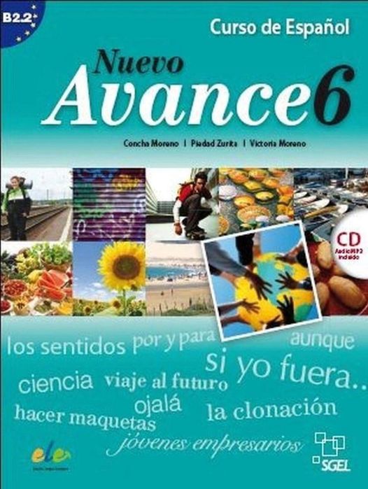 Nuevo Avance 6 podręcznik + CD SGEL - Educacion Moreno Concha Rok