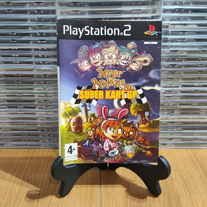 Myth Makers Super Kart Gp Capa Original PS2