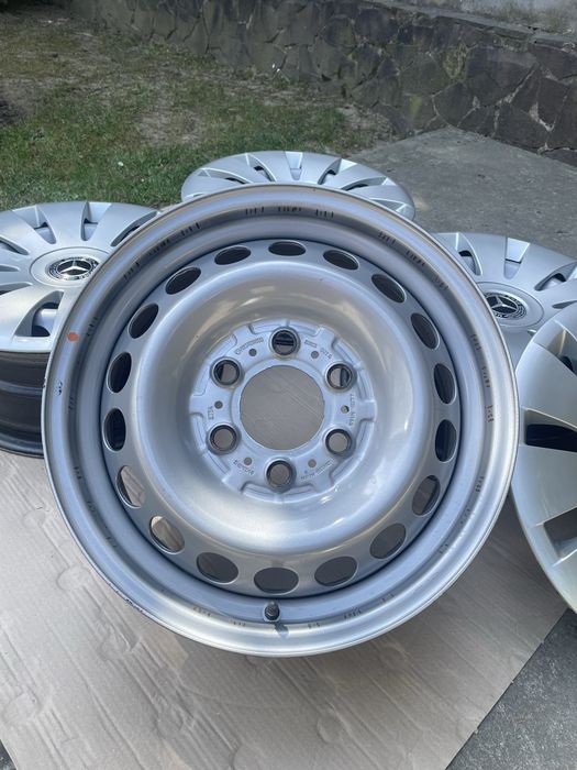 Диски сталеві Mercedes Sprinter, VW CRAFTER , r16 , 6х130