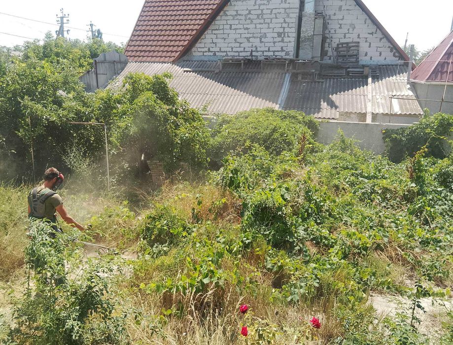 Вывоз мусора уборка участков покос вспашка