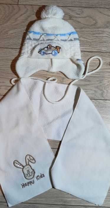 Czapka i szalik - komplet super!