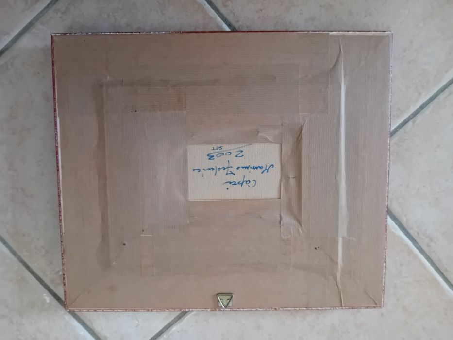 2 quadros de autor, pinturas a óleo, ano 2003, ilha Capri Itália, quadros em perfeitas condições, medidas: 33cm largura 28cm altura