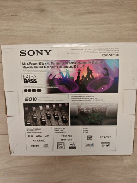 Sony CDX-G1202U Radioodtwarzacz