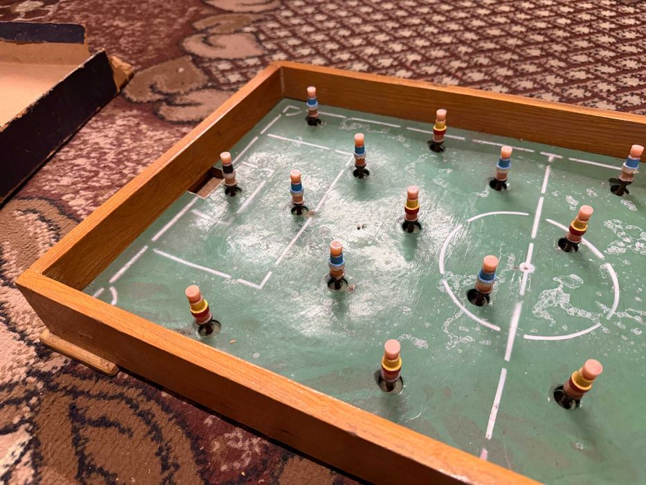 Piłkarzyki PRL Drewniane PRL