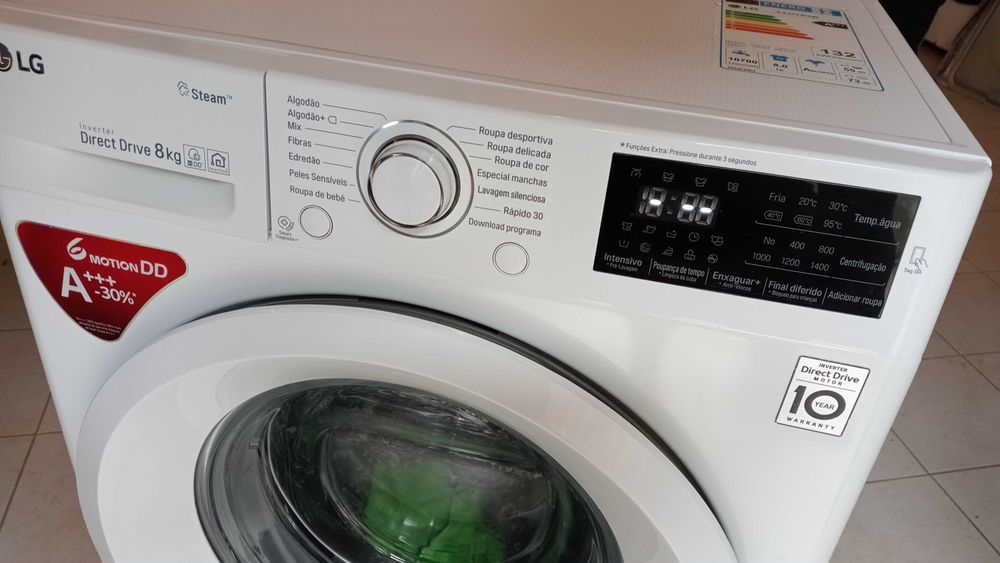 Máquina de lavar roupa LG