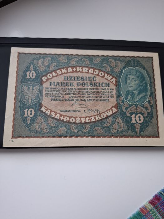 10 marek polskich 1919r. stan I