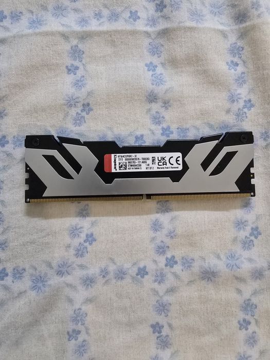 Memória Kingston Fury Renegade 2x16gb 32gb  6400mhz Cl 32