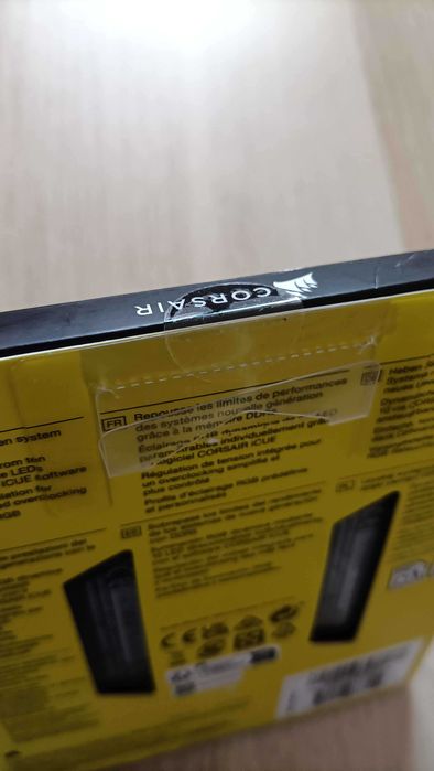 Memória RAM Corsair Vengeance RGB DDR5 NOVO E SELADO