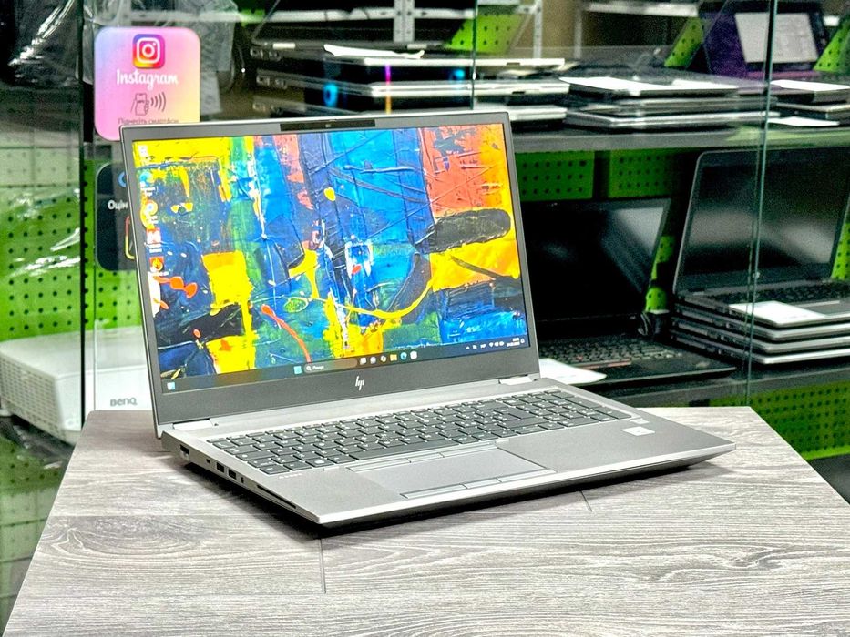 Робоча станція HP Zbook Fury 15 G7 / Core i7-10850H / Nvidia Quadro