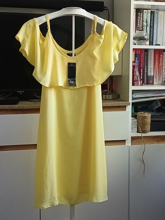 Zwiewna, letnia sukienka F&F rozmiar 42