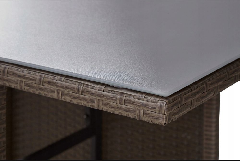 meble ogrodowe stół + 2 krzesła technotarran MILAN Konifera