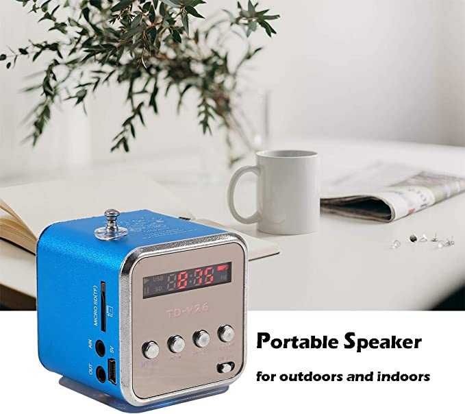 Super Rádio Stereo Surround Sound com coluna