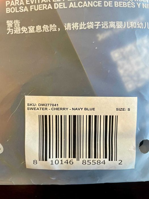 Camisola Spark Paws Tamanho S - com etiqueta - NOVA