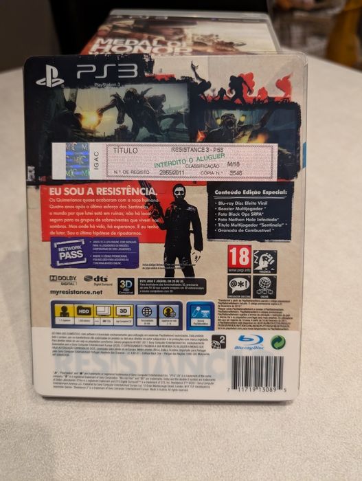 Resistance 3 Edição Especial PS3