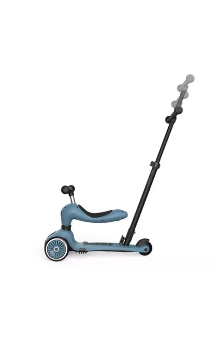 Самокат Scoot and Ride серії Highwaykick-1 Push and Go світло-синій.