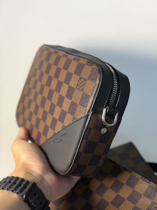 Шкіряна сумка  louis vuitton 3в1