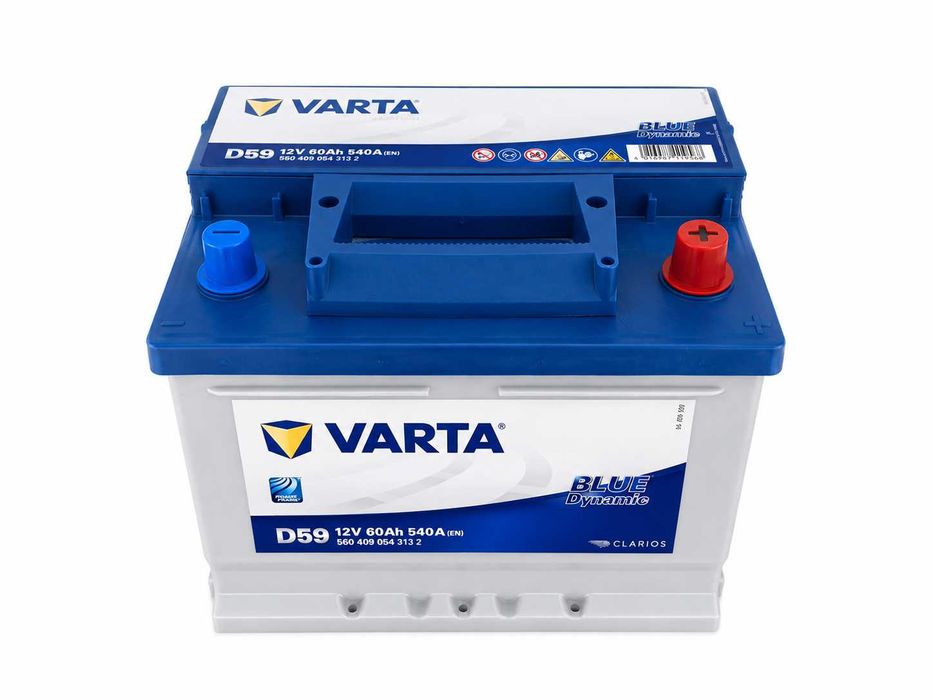 Akumulator VARTA 55Ah / 60Ah / 65Ah / 540A (EN) - 12V