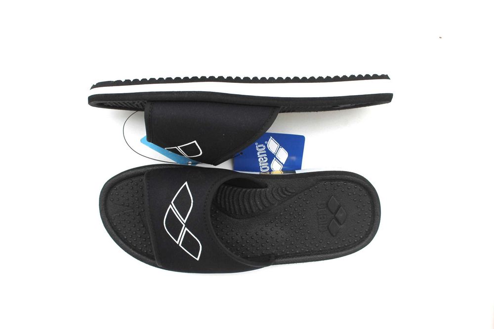 ARENA Markowe klapki męskie PUSH III Czarne r. 41/41,5 WYPRZEDAŻ