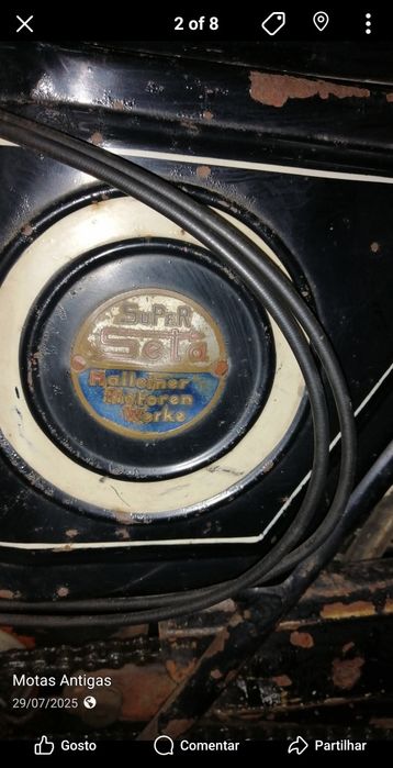 Motorizada antiga Vilar super seta