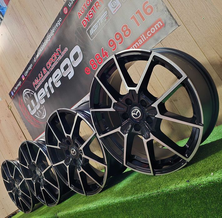 Nowe alufelgi MAZDA 18x5x114,3 - Mazda 3 Mazda 6 , Cx3,Cx30,Cx5,Cx60