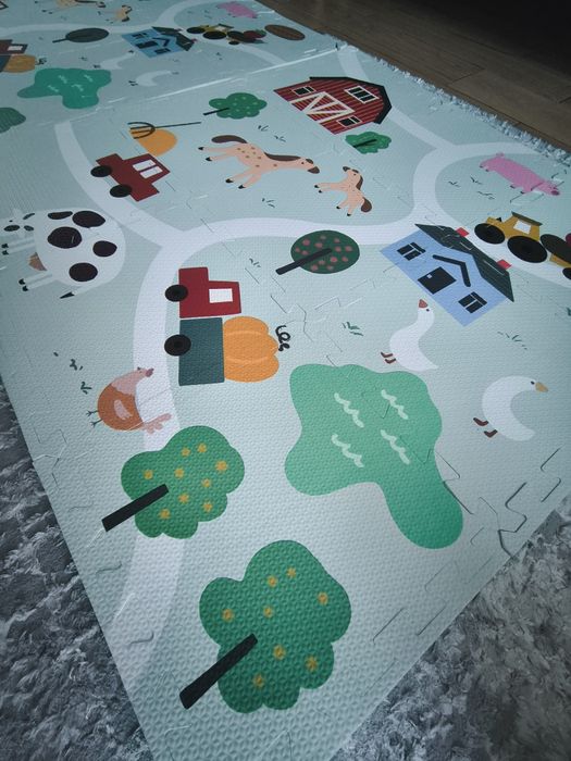 Mata piankowa puzzle wieś