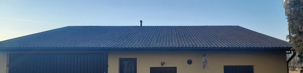 Blacha trapezowa 72m² używana