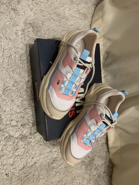 Новые Кожаные Женские Кроссовки Tommy Hilfiger 37(Покупались 7499)