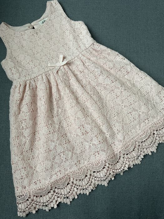 Нежное кружевное платье H&M, 104-110 /сукня, плаття