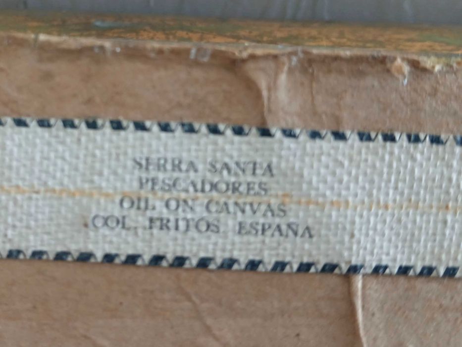 Óleo do autor Serra Santa