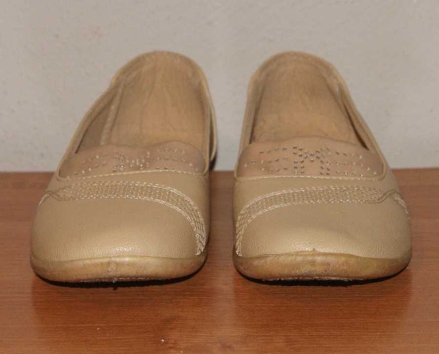 Półbuty damskie beżowe rozmiar 40