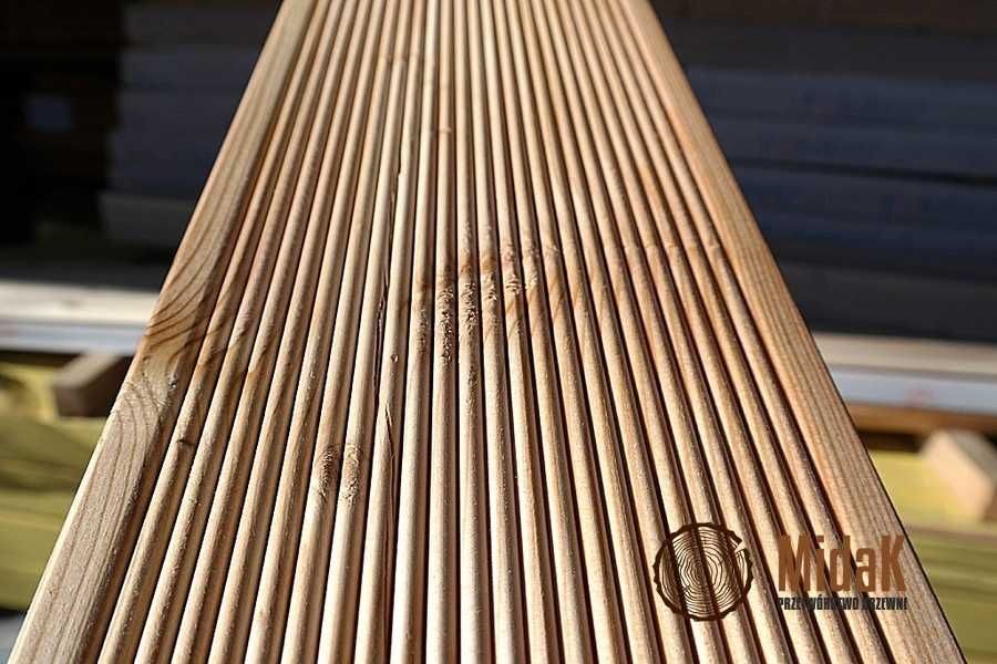 DESKA TARASOWA modrzew OD PRODUCENTA 140x28 mm 1 gatunek !