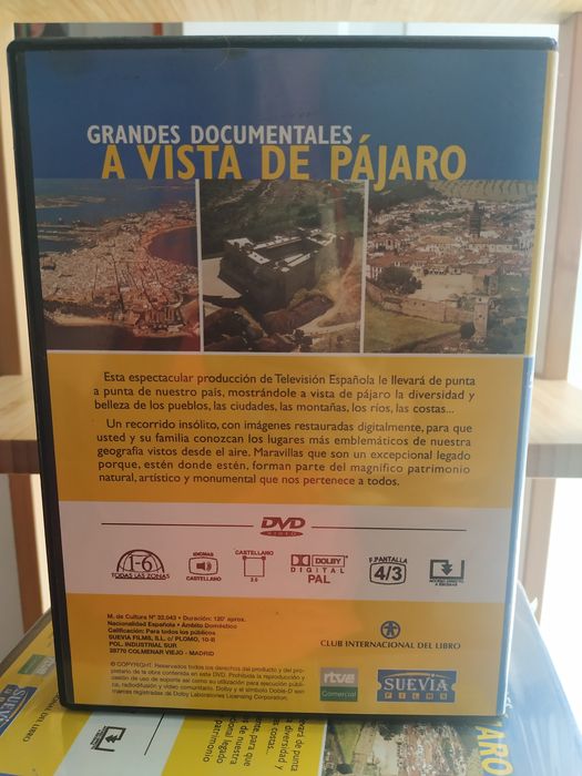 12 DVDs novos por abrir em espanhol