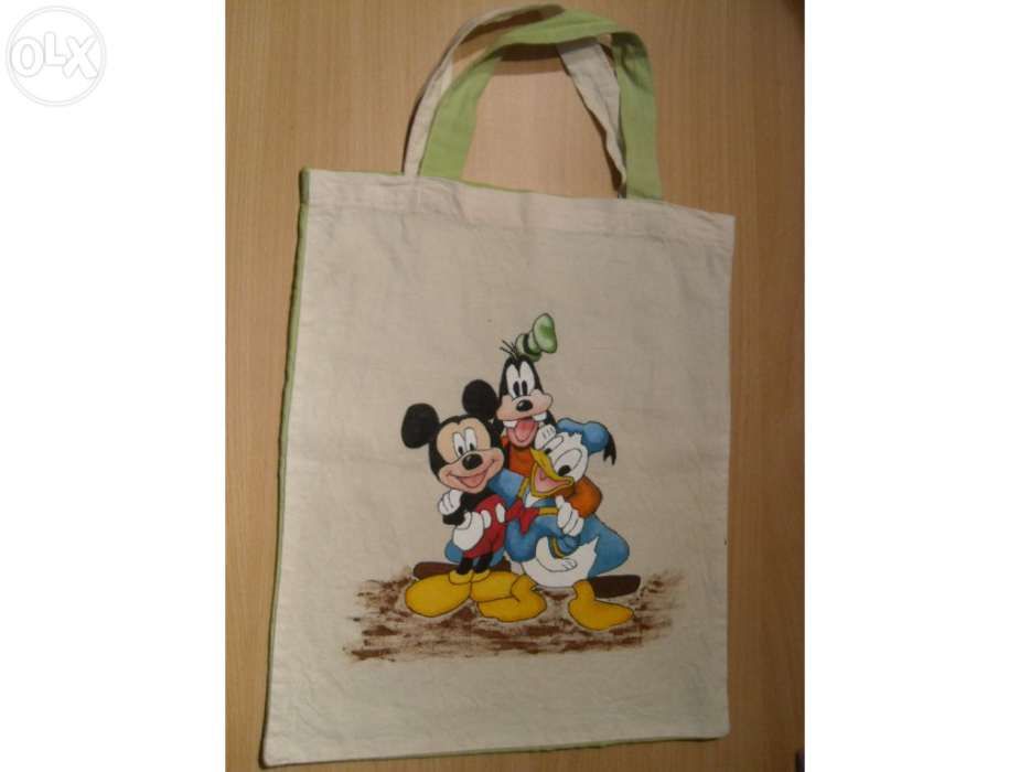 Sacola pintada à mão (pinto outros motivos)