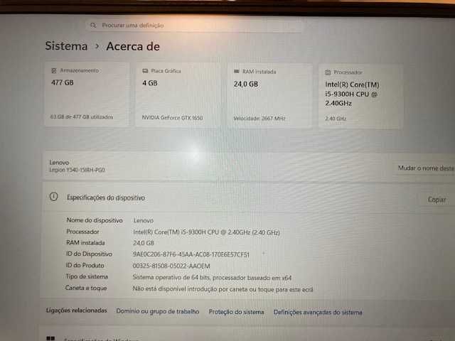 Lenovo Y540, PC para Gaming e Design Gráfico
