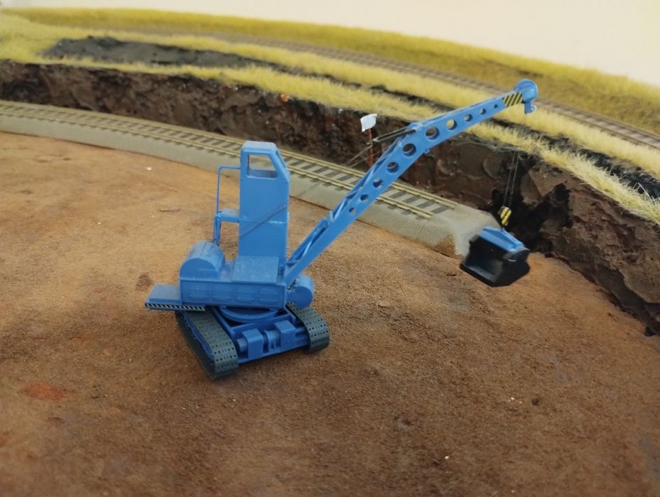 Dźwig RK3 , H0 makieta