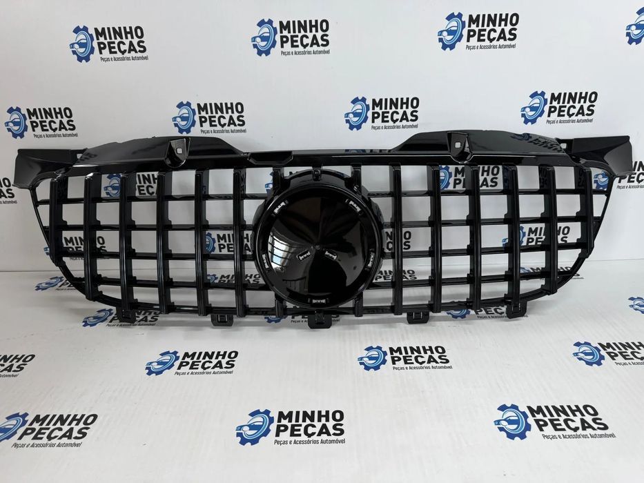 Grelha Frontal Mercedes Sprinter GTR Preto Brilho