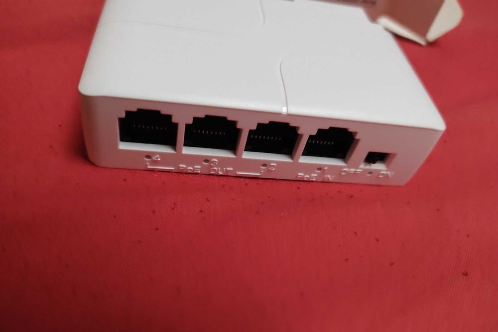 3-х портовый POE коммутатор, POE свитч на Din рейку