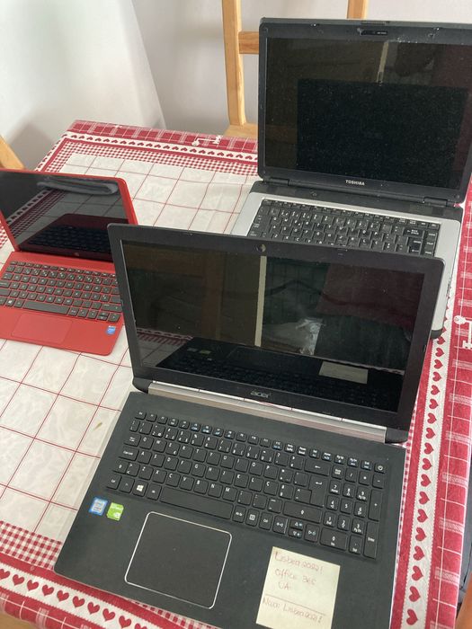 Portateis para peças ou reparação