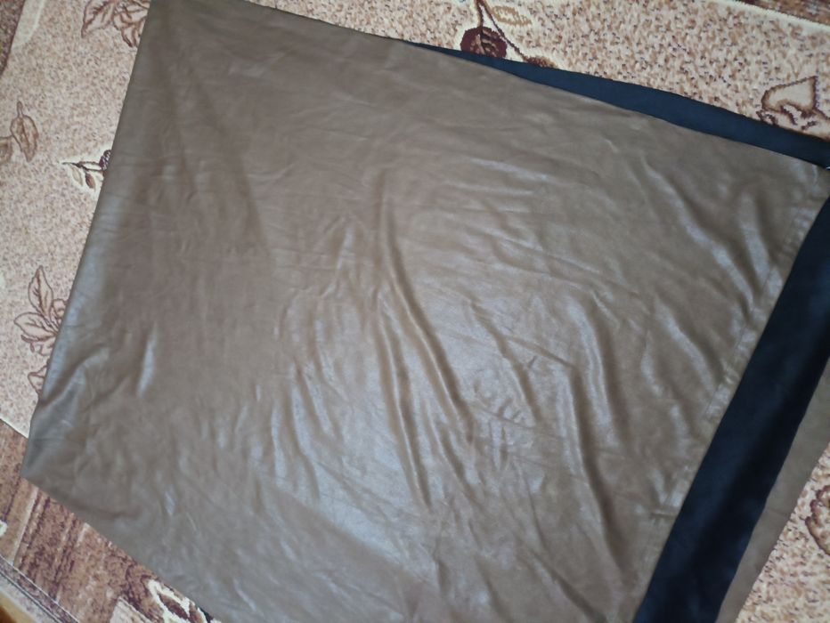 Штора блекаут коричнева (чорна тканина - основа з коричневою пропиткою