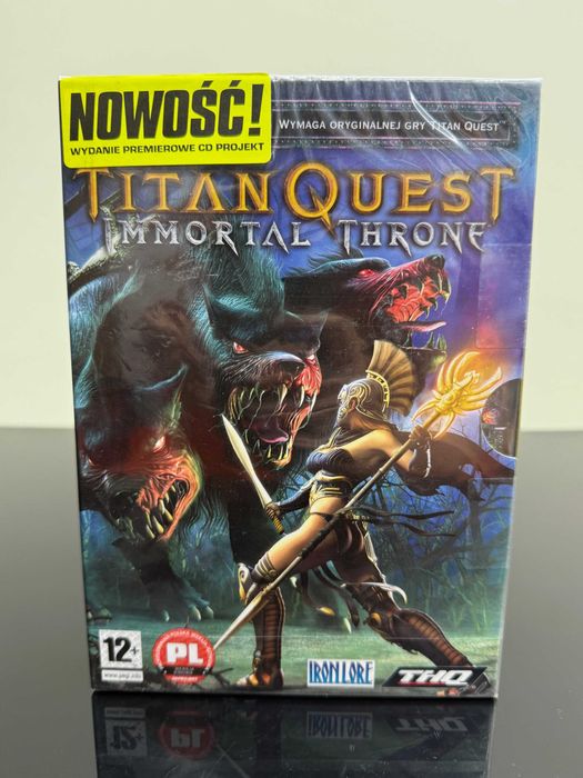 Titan Quest Immortal Throne PC Polskie Wydanie Premierowe Nowe - FOLIA!