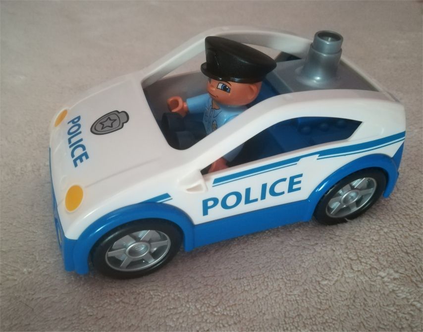 Lego - carrinho polícia