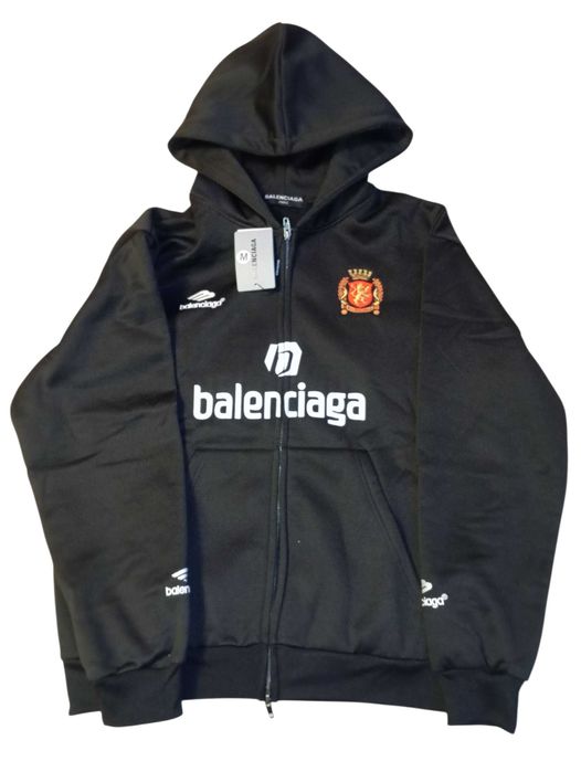 зип худи Balenciaga Soccer Paris 10 zip up
