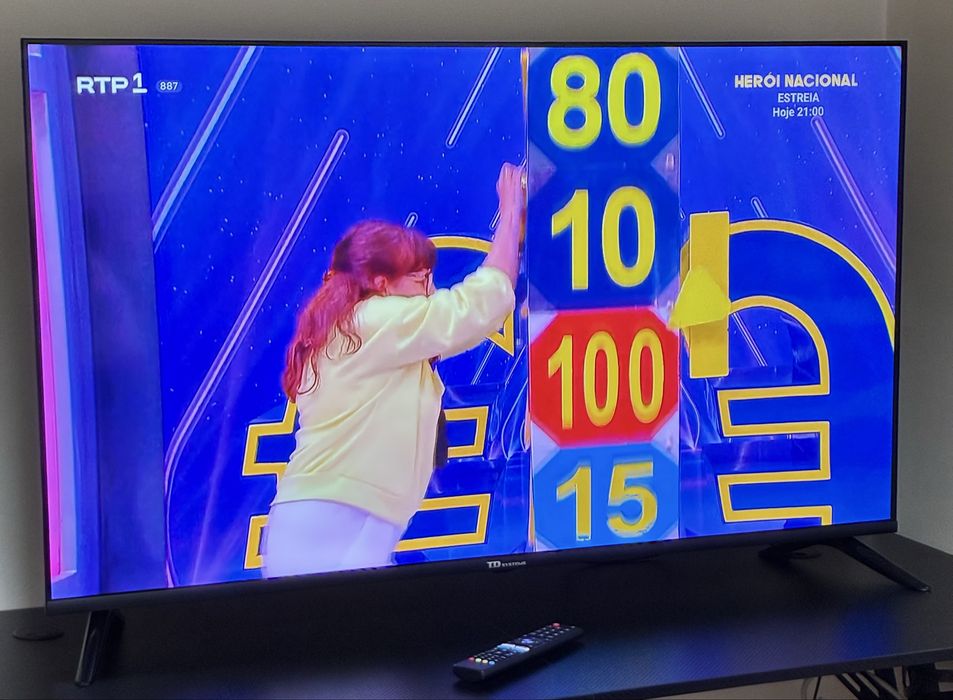 [OPORTUNIDADE] Smart TV TDSystems 50 Pol. 4K Google TV Top Custo Benefício