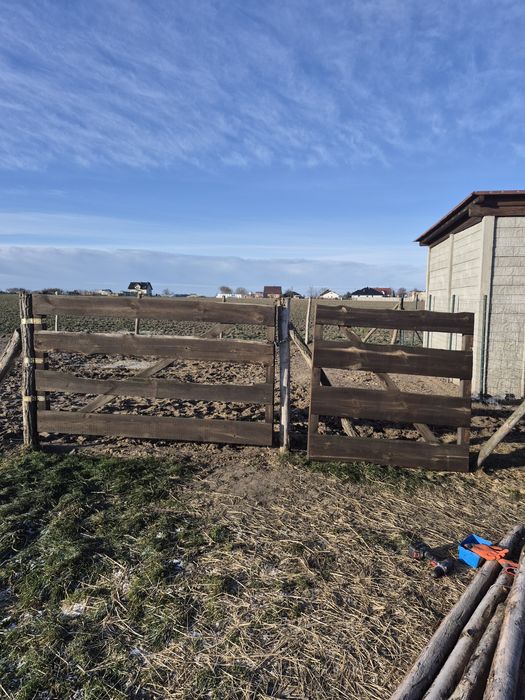 Brama +furtka do ogrodzeń pastwiskowych