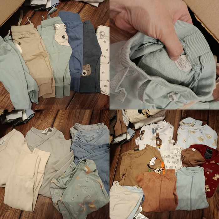 Paczka ubrań dla chłopca 56